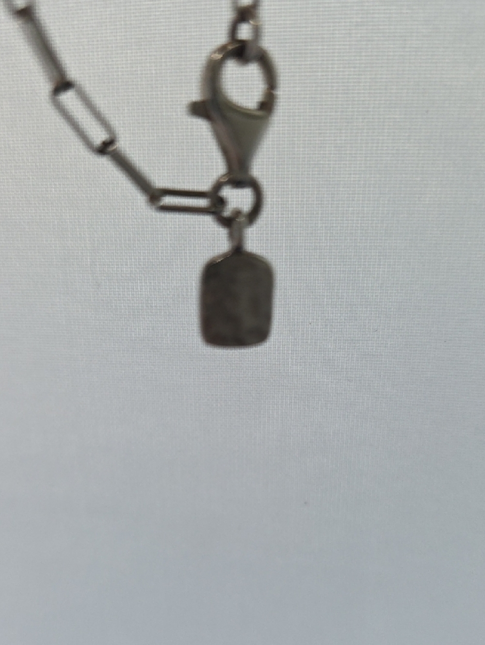 Silpada 36" Silver Chain With Amber Horn Necklace - Picture 3 of 5